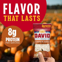 Thumbnail for Image 3 of DAVID All Natural Pumpkin Seeds, 2.25 oz. (Pack of 12)