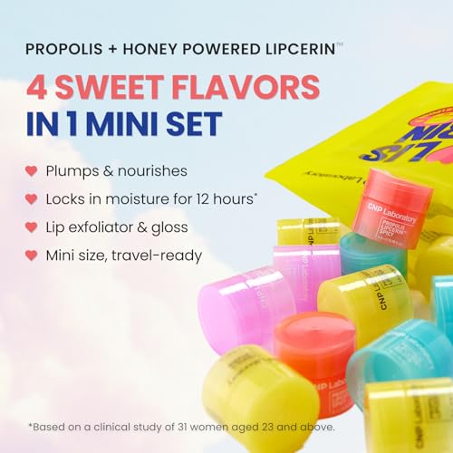 Image 2 of CNP Propolis Lipcerin Mini Set, 4 Flavors, 0.15 fl.oz. x 4ea