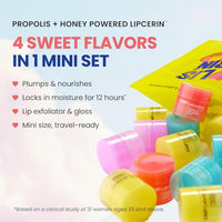 Thumbnail for Image 2 of CNP Propolis Lipcerin Mini Set, 4 Flavors, 0.15 fl.oz. x 4ea