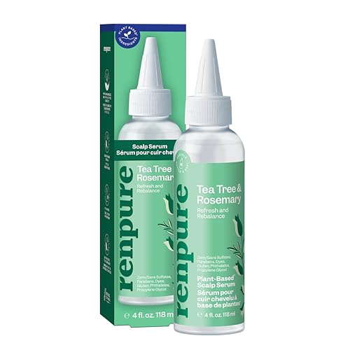 Image 1 of Default Title for the product RENPURE Tea Tree & Rosemary Rebalancing In-Shower Scalp Serum 4oz