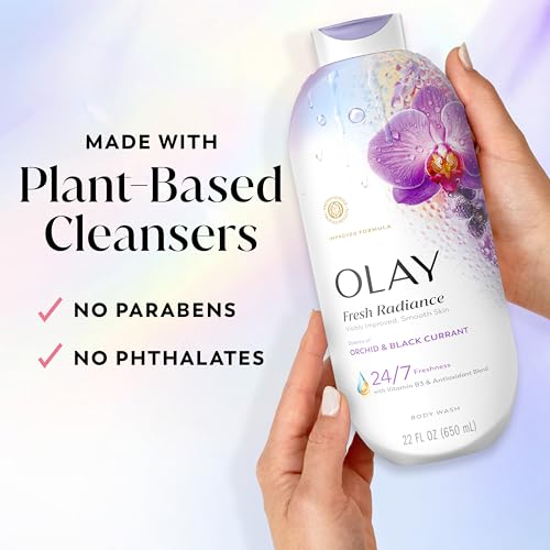 Image 5 of Olay Body Wash for Women, Fresh Radiance, 24 fl oz
