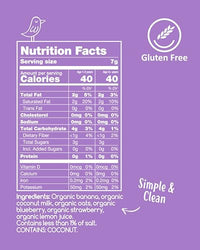 Thumbnail for Image 2 of Amara Breakfast Oat Melts - Organic Toddler Snack - Single Serve Fiber-Packed Oat Bites with Real Fruit, No Added Sugar, Quick Dissolving, Blueberry - 12 Pack