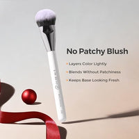Thumbnail for Image 6 of ALBEAUT Blush Brush, Angled Contoured for Flawless Face Foundation Liquid Cream Cheek Makeup Multitask 202
