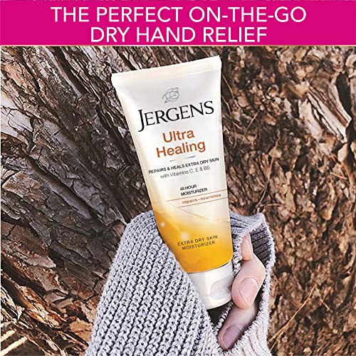 Image 2 of Jergens Ultra Healing Dry Skin Moisturizer, 1 Ounce Travel Lotion, Pack of 10