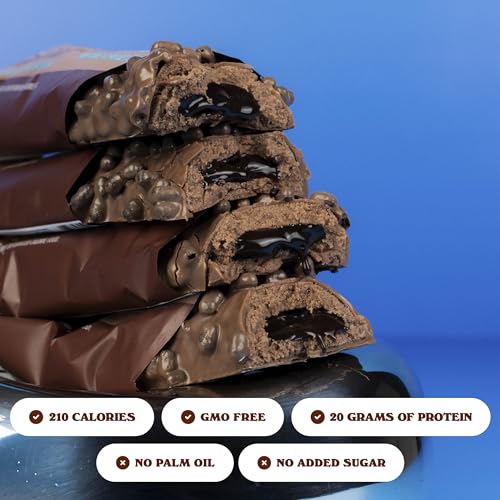 Image 4 of BAREBELLS Protein Bars Brownie Batter, 55g, 12-Pack