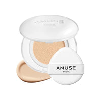 Thumbnail for Image 6 of 02 VANILLA for the product Amuse SEOUL Ceramic Skin Perfector Cushion Foundation