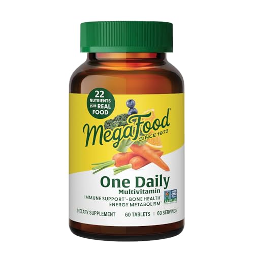 Image 2 of Unflavored / 60 Count (Pack of 1) for the product MegaFood One Daily Multivitamin for Women & Men