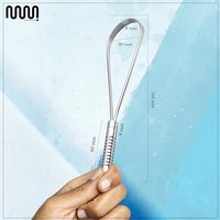 Thumbnail for Image 2 of MasterMedi Tongue Scraper for Adults, 100% Stainless Steel (Pack of 2)