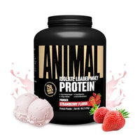 Thumbnail for Image 9 of Strawberry / 4 Pound (Pack of 1) for the product Animal Whey Isolate Protein Powder