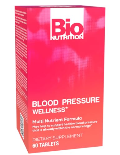 Image 1 of Default Title for the product Bio Nutrition Blood Pressure 60 Tablets 2 Pack