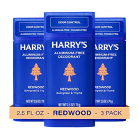 Thumbnail for Image 1 of Default Title for the product Harry's Aluminum Free Deodorant for Men - Redwood - 2.5 oz (3 Pack)
