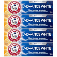 Thumbnail for Image 1 of Default Title for the product ARM & HAMMER Advance Whitening Toothpaste .9 Oz Travel Size 4 Pk.