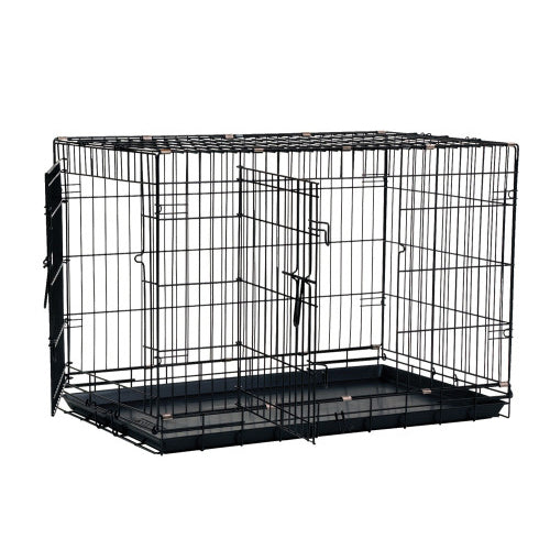 Precision Pet Products 2 Door Great Crate for Dog Black, 1 Each/48 in by Precision Pet
