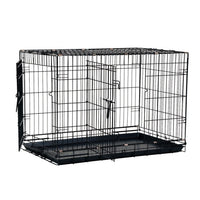 Thumbnail for Precision Pet Products 2 Door Great Crate for Dog Black, 1 Each/48 in by Precision Pet
