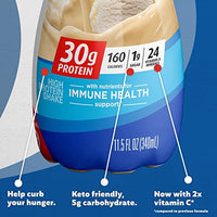 Thumbnail for Image 3 of Premier Protein 30g Protein Shake, Vanilla, 11.5 fl oz (Pack of 2)