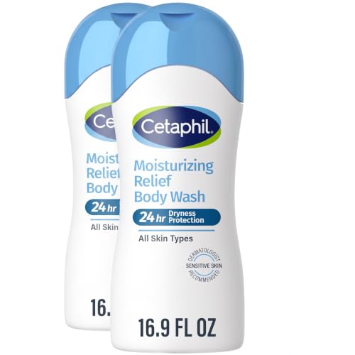 Image 2 of 16.9 Fl Oz (Pack of 2) for the product Cetaphil Moisturizing Body Wash