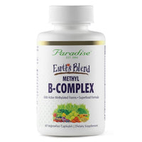 Thumbnail for Image 1 of 60 Count (Pack of 1) for the product Paradise Herbs Earth's Blend B-Complex Methylated 60 Capsules