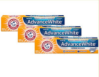 Thumbnail for Image 1 of Default Title for the product ARM & HAMMER Advance White Extreme Whitening Toothpaste, Clean Mint, 6 Ounce (Pack of 3)