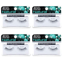 Thumbnail for Image 1 of Default Title for the product Ardell Natural Lashes False Eyelashes, 104 Black, 4 Pack