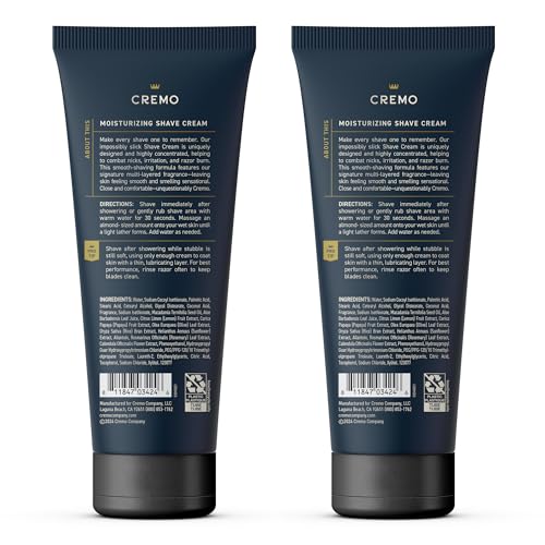 Image 7 of Cremo Shaving Cream for Men, Palo Santo, 6 Fl Oz (2 Pack)