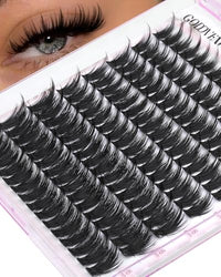 Thumbnail for Image 6 of M-Fluffy Full Cluster for the product Goddvenus Lash Clusters Kit