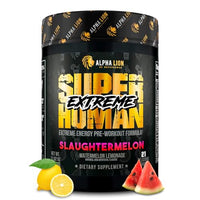 Thumbnail for Image 3 of Watermelon / 21 Servings for the product ALPHA LION Superhuman Extreme High Stim Pre Workout Powder