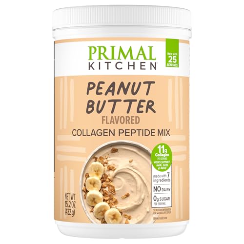 Image 1 of Default Title for the product Primal Kitchen Peanut Butter Collagen Peptide Mix, 15.2oz