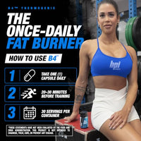 Thumbnail for Image 4 of BPI Sports B4 – Extra Strength Natural Fat Burner Capsules 30 Servings 710mg