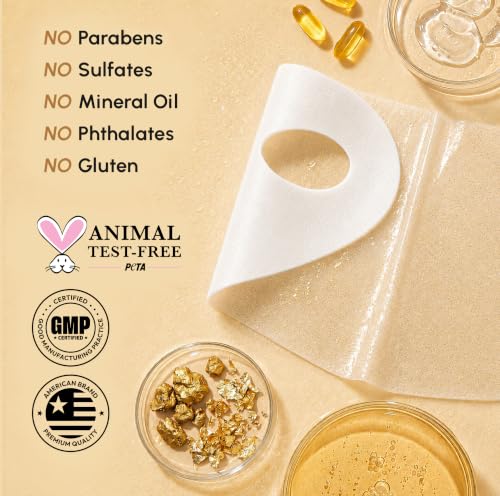 Image 3 of MAREE V Line Lifting Mask - Gold Face Lift Tape & Double Chin Lifting Mask