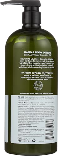 Thumbnail for Image 2 of Avalon Organics Hand & Body Lotion, Nourishing Lavender, 32 Oz