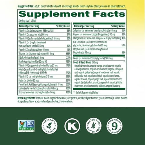 Image 5 of MegaFood One Daily Multivitamin for Men 40+ with 21 Nutrients
