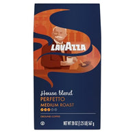 Thumbnail for Image 2 of Lavazza Perfetto Ground Coffee Blend, Dark Roast, Caramel Flavor, 20 Ounce Pack of 2