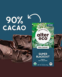 Thumbnail for Image 7 of Alter Eco Dark Chocolate Bars Pure Dark Cocoa Fair Trade Organic Non-GMO Gluten Free