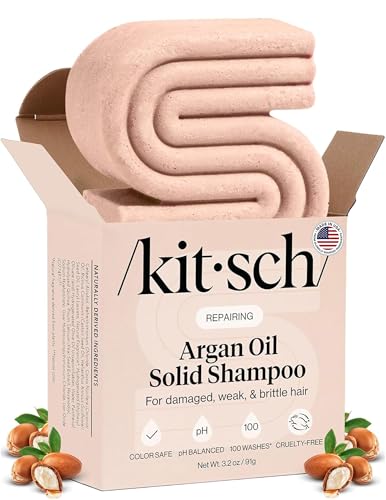 Image 1 of Default Title for the product Kitsch Argan Oil Shampoo Bar Soap for Hair Growth - 3.2 oz