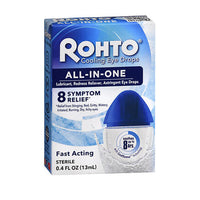 Thumbnail for Mentholatum Rohto Ice Redness Relief Eye Drops 0.43 oz