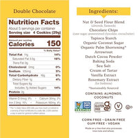 Thumbnail for Image 2 of Simple Mills Almond Flour Crunchy Cookies, Double Chocolate Chip, 5.5 Ounce (Pack of 2)