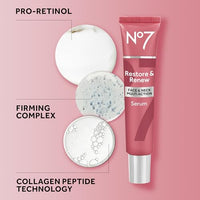 Thumbnail for Image 9 of No7 Restore & Renew Sculpting Serum for Face & Neck