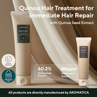 Thumbnail for Image 2 of AROMATICA Quinoa Protein Hair Mask Treatment (5.41oz / 160ml)