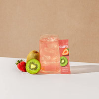 Thumbnail for Image 5 of Cure Hydration Electrolyte Drink Powder Strawberry Kiwi 8 Packets