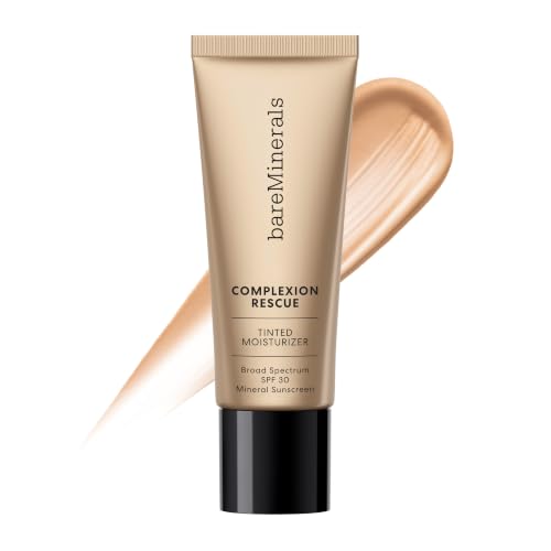 Image 20 of AJ Natural Pecan 05 / Travel Size for the product bareMinerals Complexion Rescue Tinted Moisturizer with SPF 30
