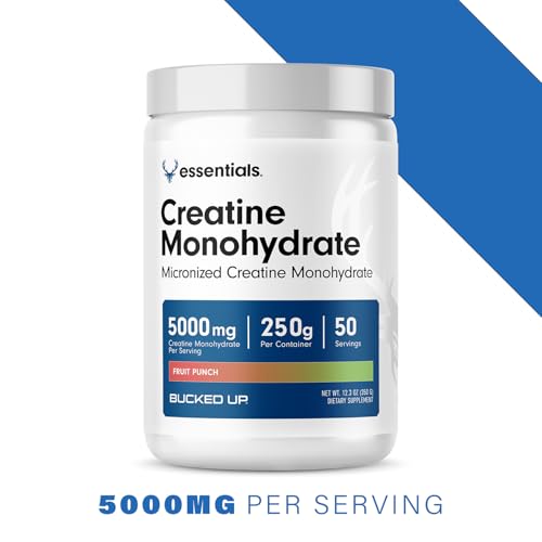 Image 5 of Bucked Up Fruit Punch Creatine Monohydrate Powder 250 Grams