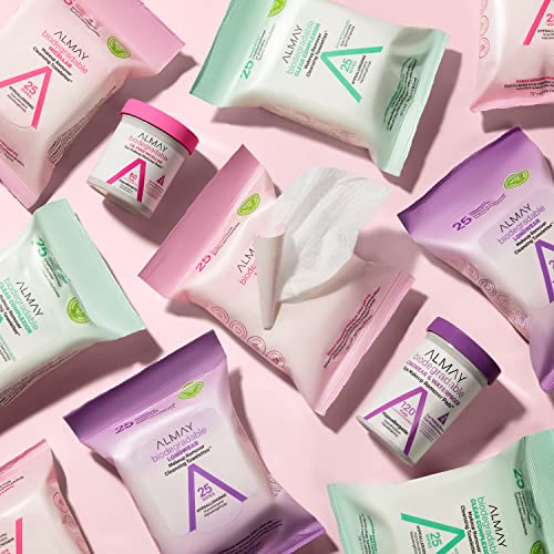 Image 6 of Almay Clear Complexion Makeup Remover Cleansing Towelettes, 25 Count