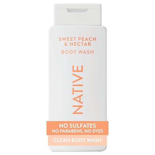 Image 1 of Default Title for the product Native Clean Body Wash for Women & Men, Sweet Peach & Nectar, 18 fl oz