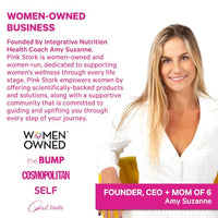 Thumbnail for Image 6 of Pink Stork Fertility Gummies for Her | Myo-Inositol  CoQ10 | 60 ct
