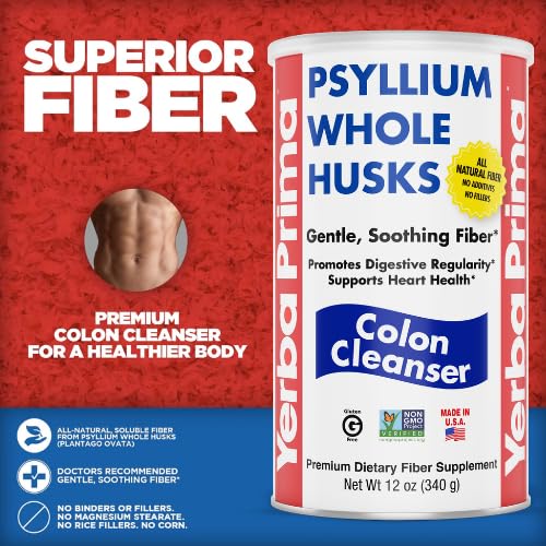 Image 7 of Yerba Prima Psyllium Whole Husk, 12 oz