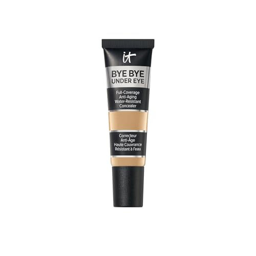 Image 17 of 21.0 Medium Tan - for warm undertones / 0.4 Fl Oz (Pack of 1) for the product IT Cosmetics Bye Bye Under Eye Anti-Aging Full Coverage Concealer