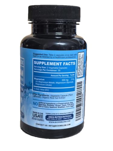 Image 4 of BioEmblem Magnesium Complex 60 Capsules