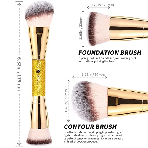 Image 3 of DUcare Dual-Ended Foundation Brush