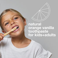 Thumbnail for Image 4 of Davids Kids & Adults Fluoride Free Whitening Orange Vanilla 5.25oz