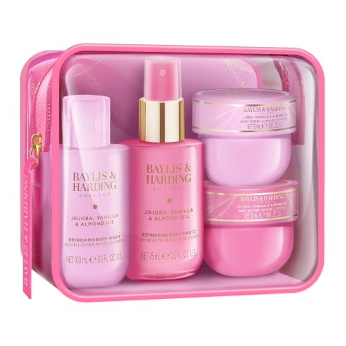 Image 2 of Baylis & Harding Signature Luxury Travel Wash Bag Gift Set for Women